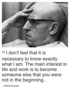Michel Foucault - photo and quote